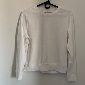 Alternative White Crewneck Top women’s medium